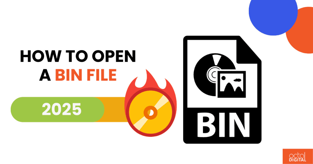 how to open bin file