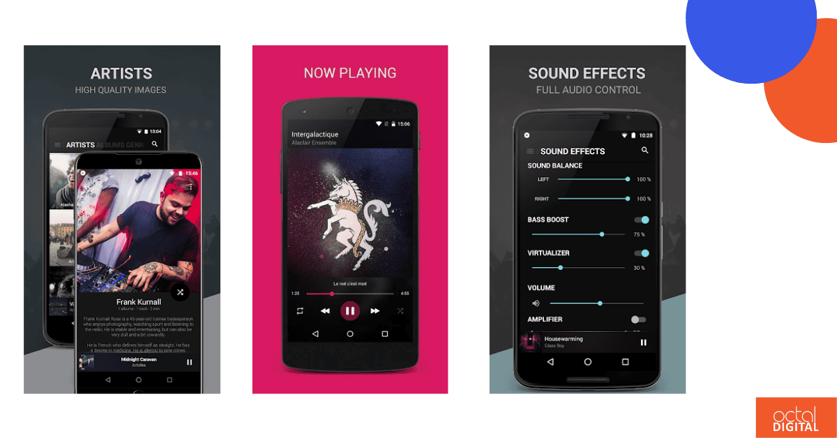 free offline music apps blackplayer