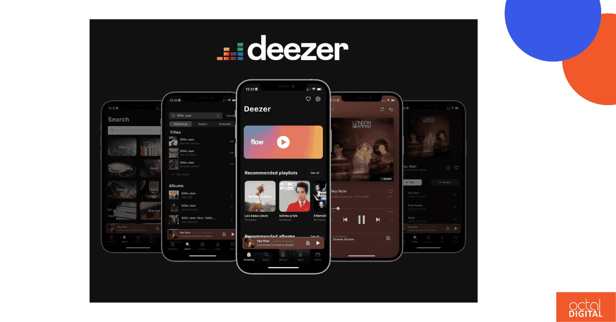 free offline music apps deezer