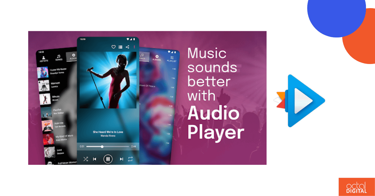 free offline music apps rocket music player