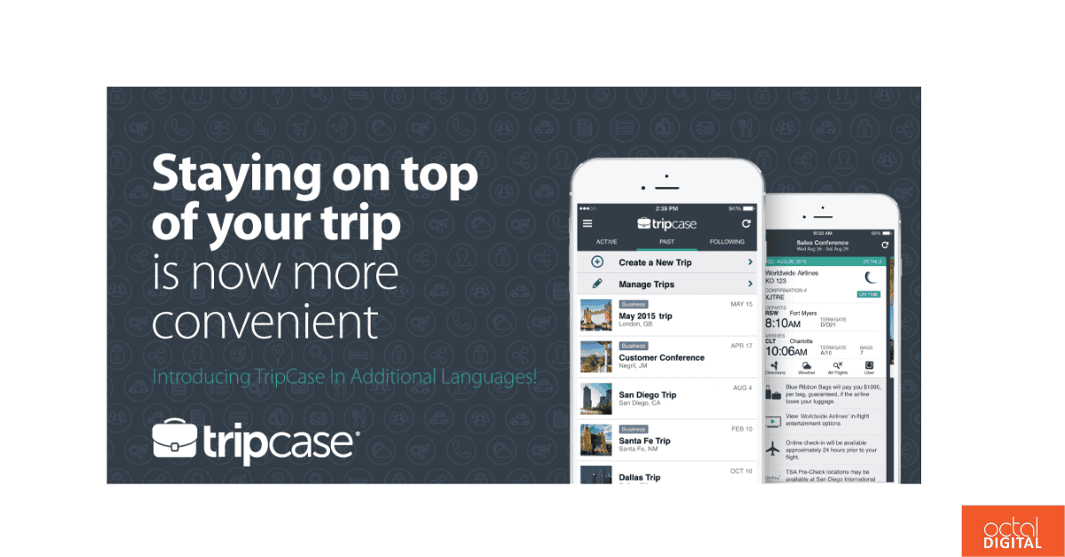 best travel apps - tripcase