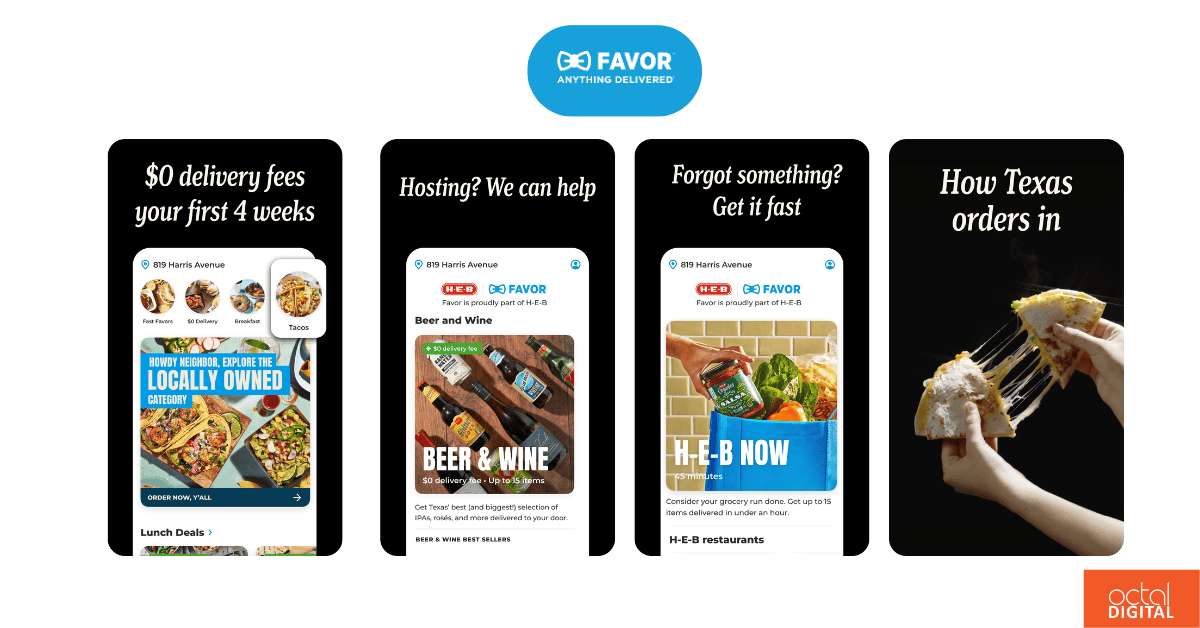 online food delivery apps favor