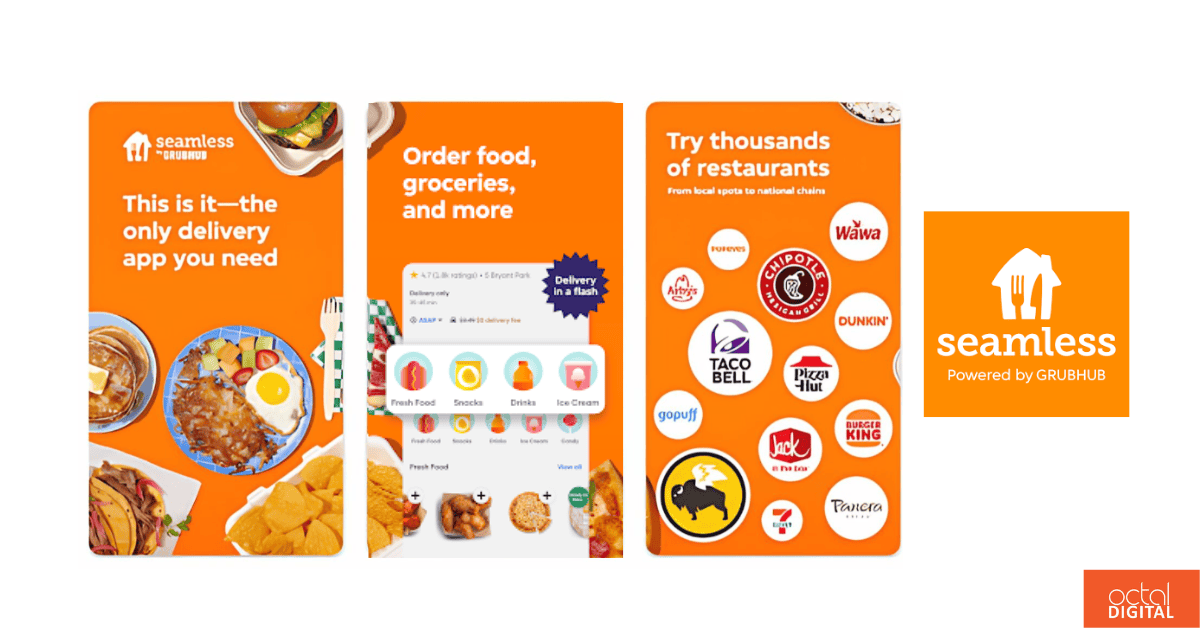 online food delivery apps seamless