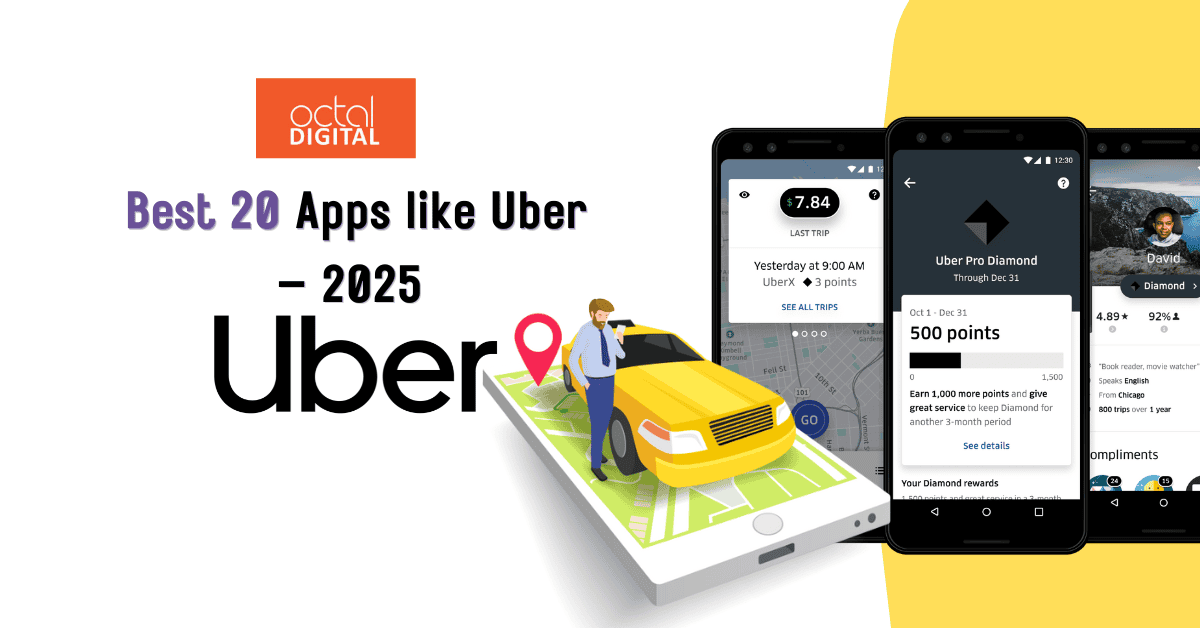 Best 20 Apps Like Uber – Uber Alternatives in 2025