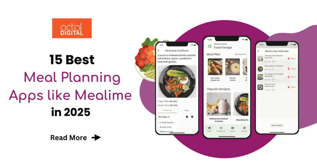 15 best meal planning apps like mealime