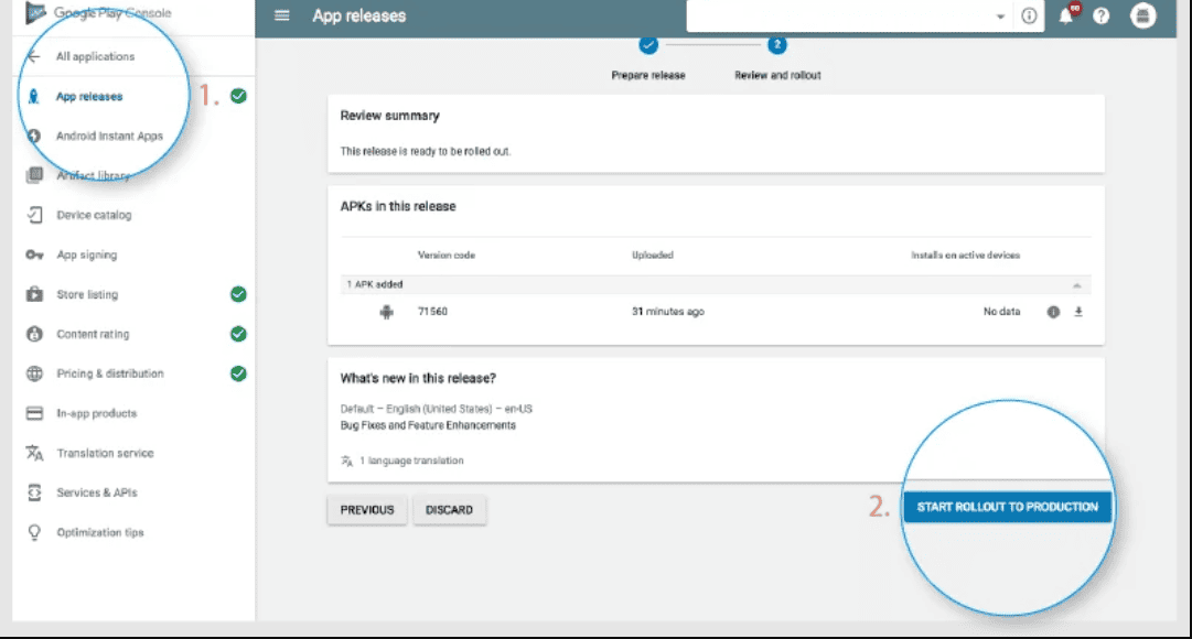 how to publish app to google play store - publish app