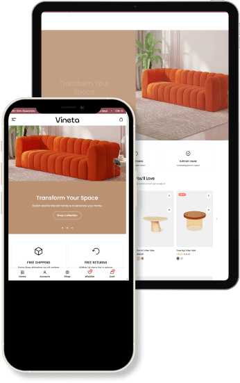 elevate - landing page design