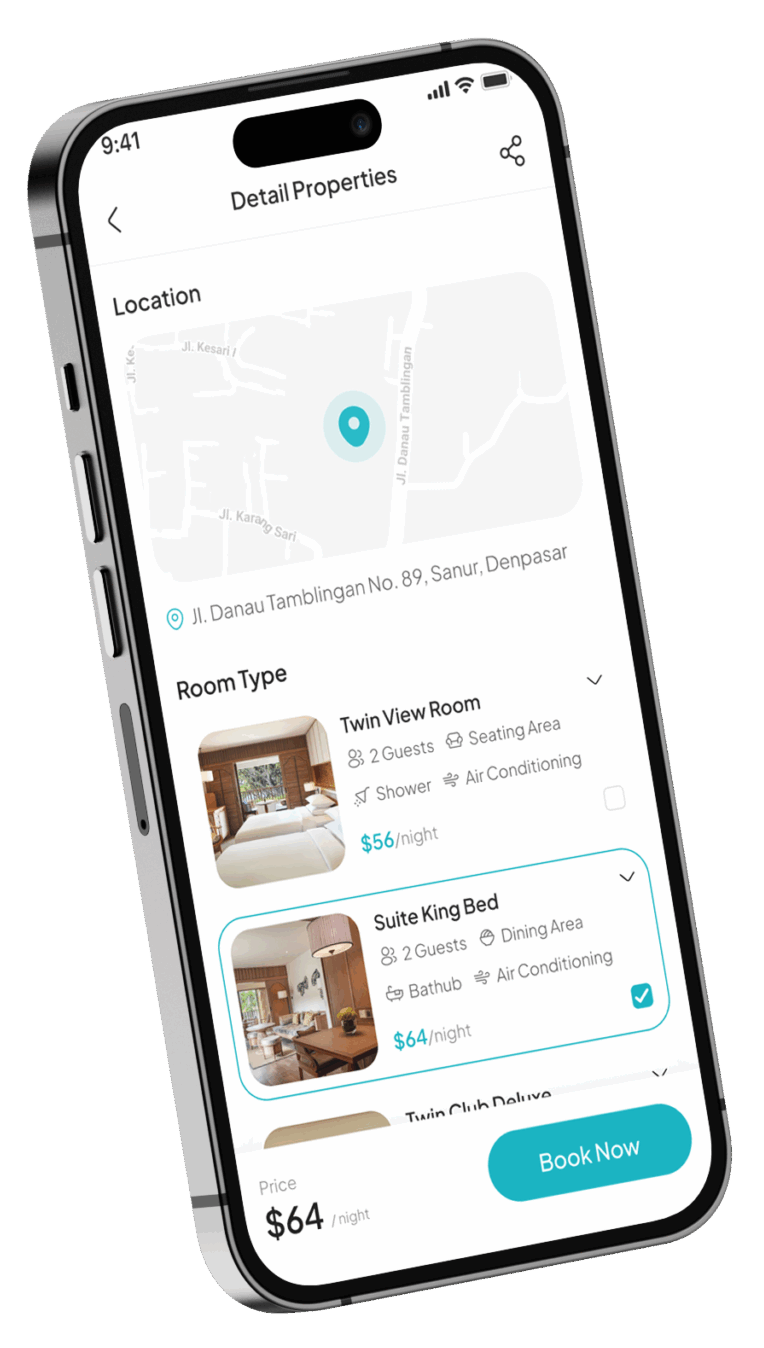 results achieved with booking app