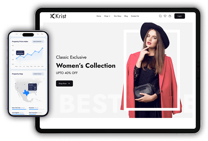shopping ecommerce website